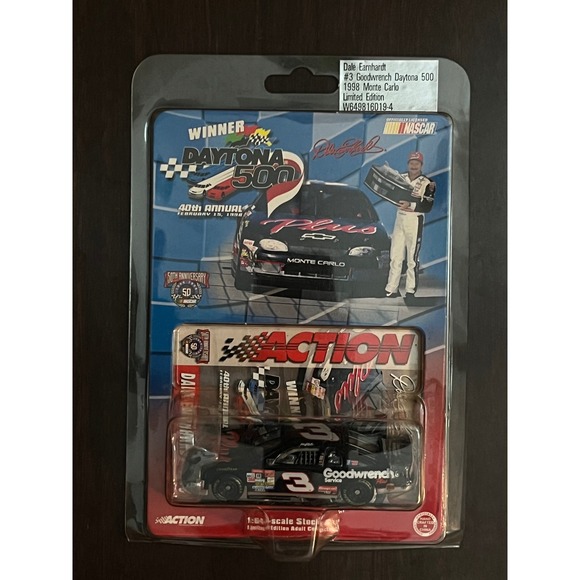 Action Racing Collectibles Other - Dale Earnhardt 3 Goodwrench Daytona 500 1998 Monte Carlo Action Racing 1/64
